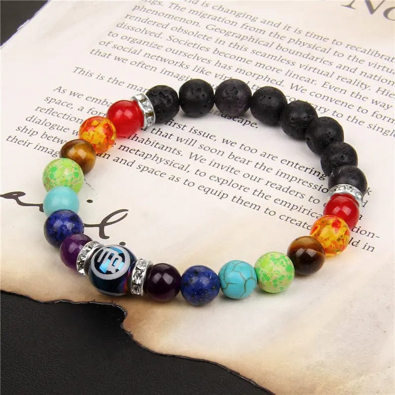 B4 Lifestyles Chakra Constellation Bracelet Crystal Jewelry