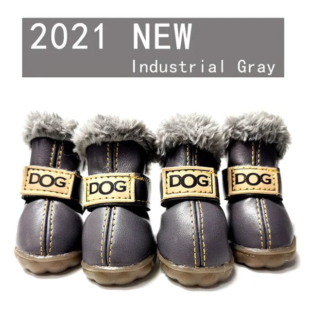 B4 Lifestyles Gray / L (4) PETASIA Pet Dog Shoes