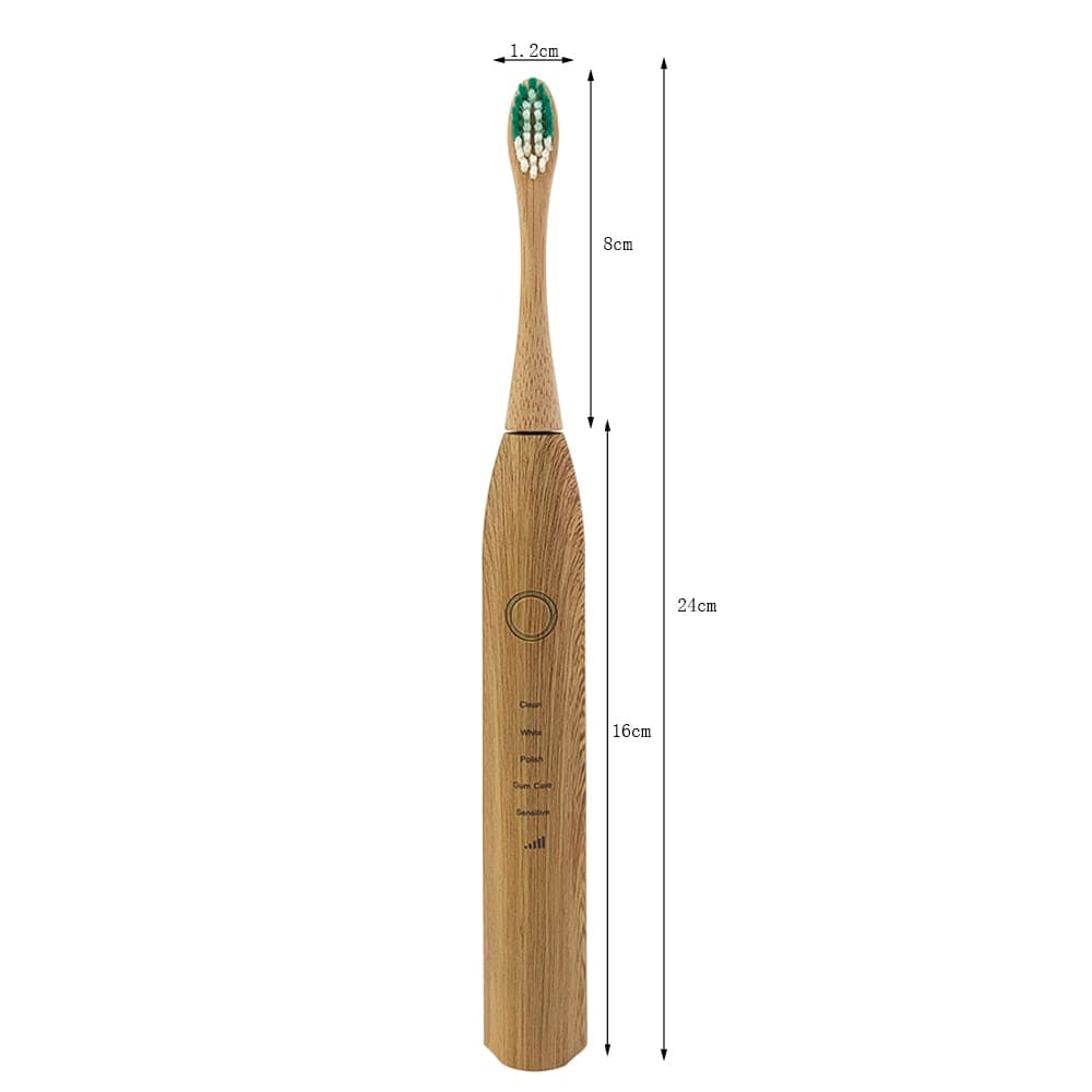 B4 Lifestyles Health & Beauty Bamboo Electric Toothbrushes