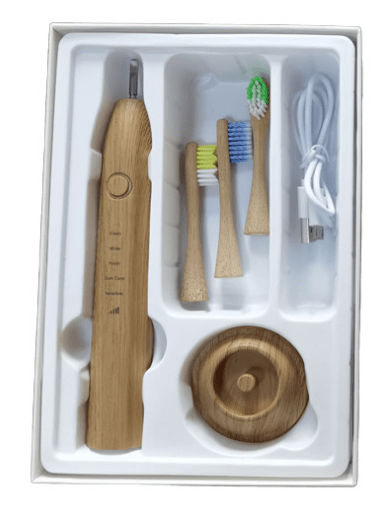 B4 Lifestyles Health & Beauty Wireless Charging 1 Bamboo Electric Toothbrushes