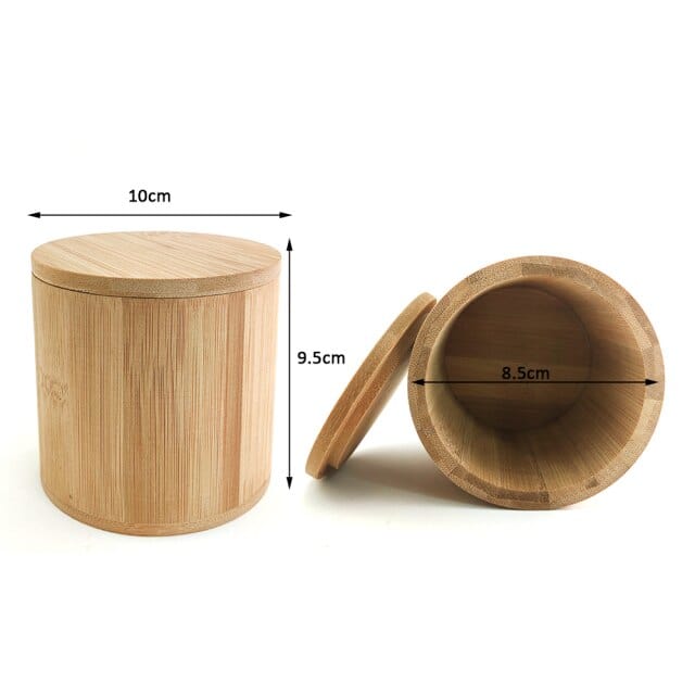 B4 Lifestyles Kitchen Accessories 1pc Bamboo Jar For Spices