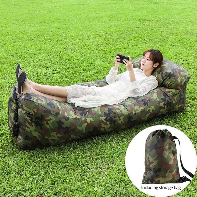 B4 Lifestyles Military Inflatable Sofa Bed