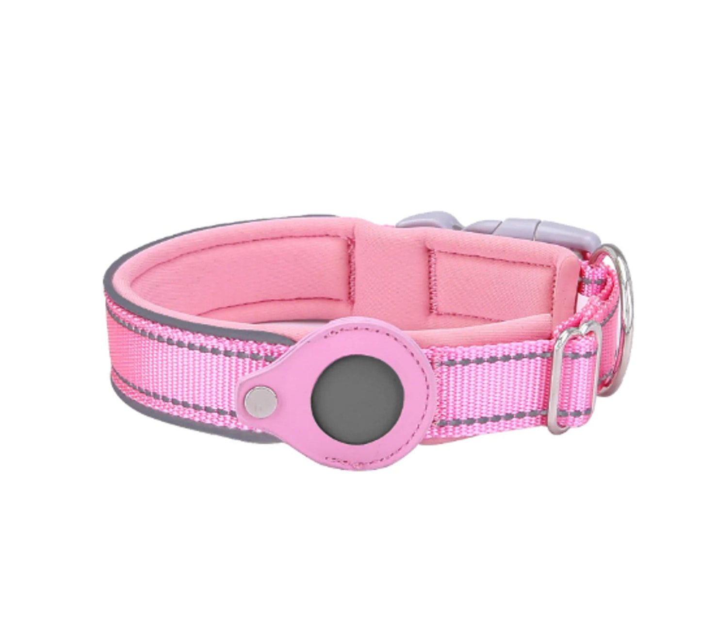 B4 Lifestyles New Pink / XL Airtag Dog Collar