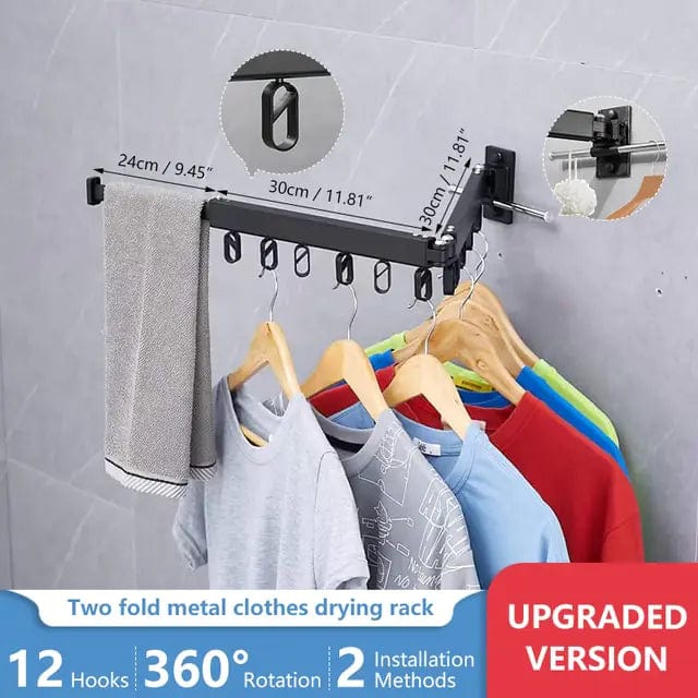 B4 Lifestyles Retractable Folding Clothes Drying Rack