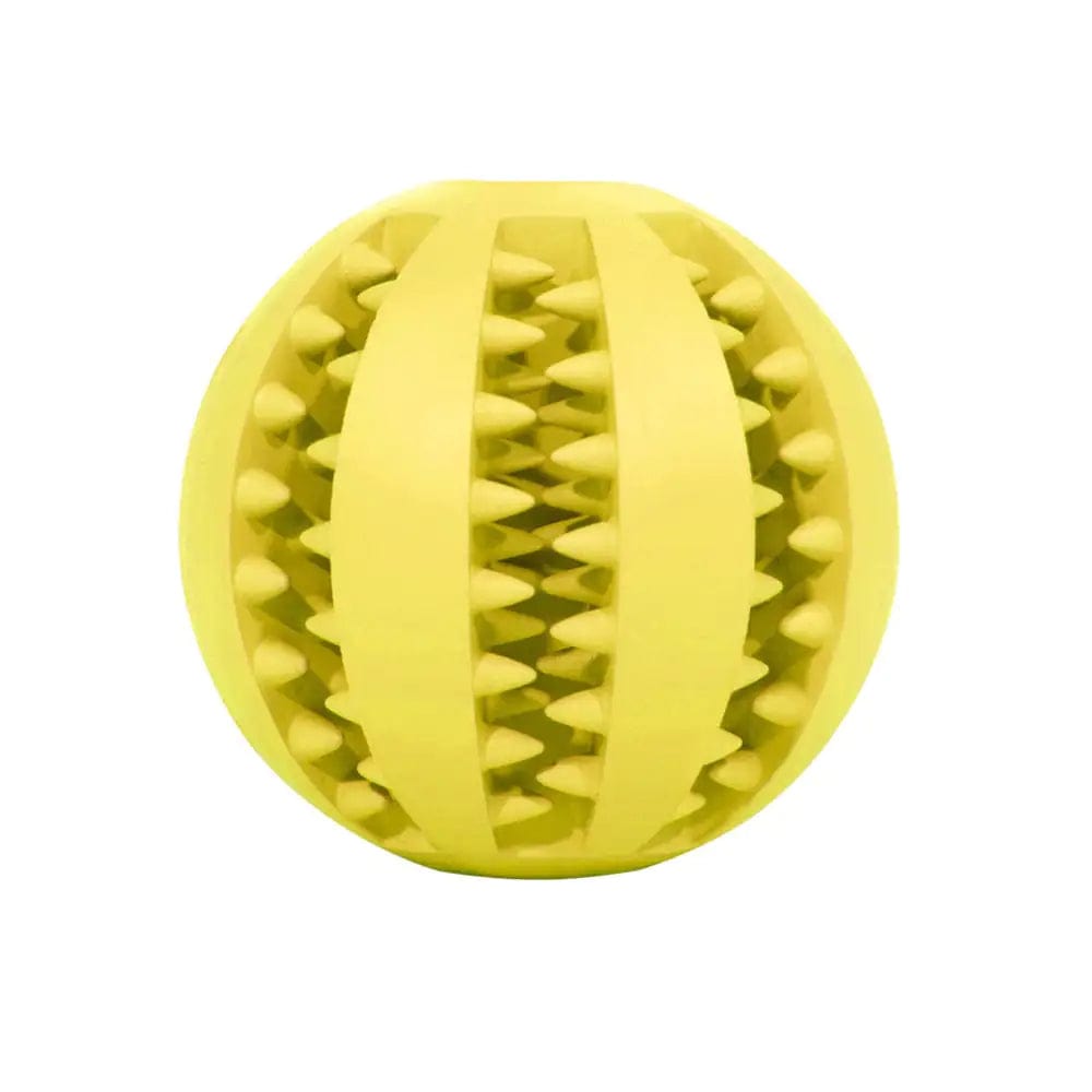 B4 Lifestyles Yellow / L Interactive Pets Rubber Balls