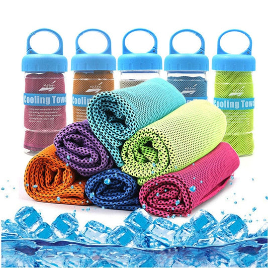 Zendro[ Health & Beauty Microfiber Sport Towel:  Rapid Cooling, Ice Face Towel, Quick-Dry, for Fitness or Yoga