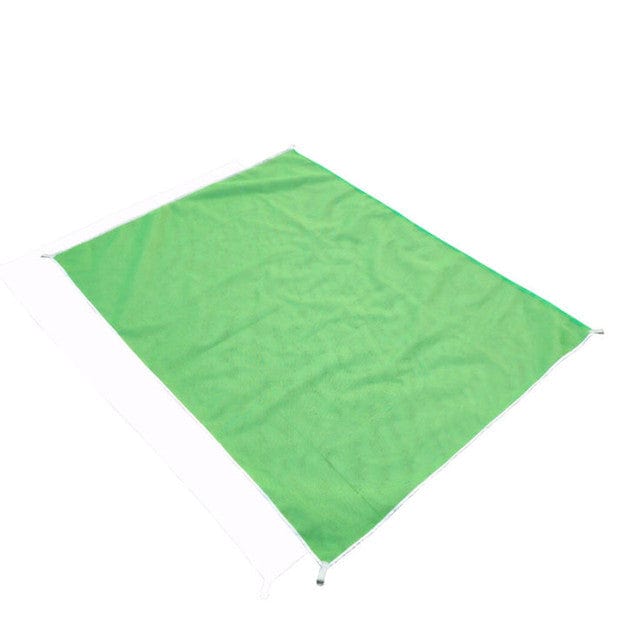 Zendrop Green / 200 x150cm Sand Free Beach Mat