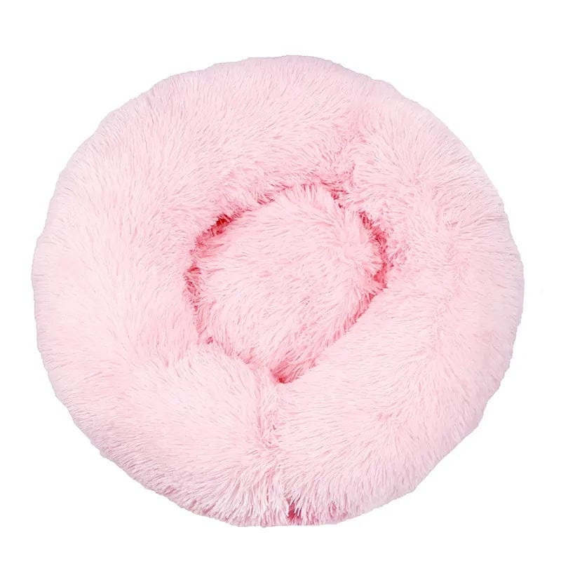 Zendrop Light Pink / XXXL 100CM / Long Plush Best Friends Pet Donut Cuddler Bed