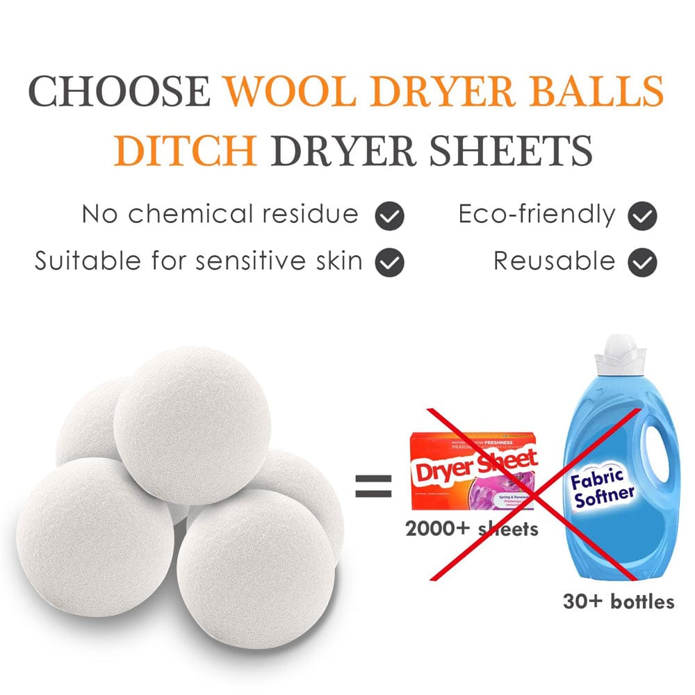 Zendrop Reusable Wool Dryer Balls